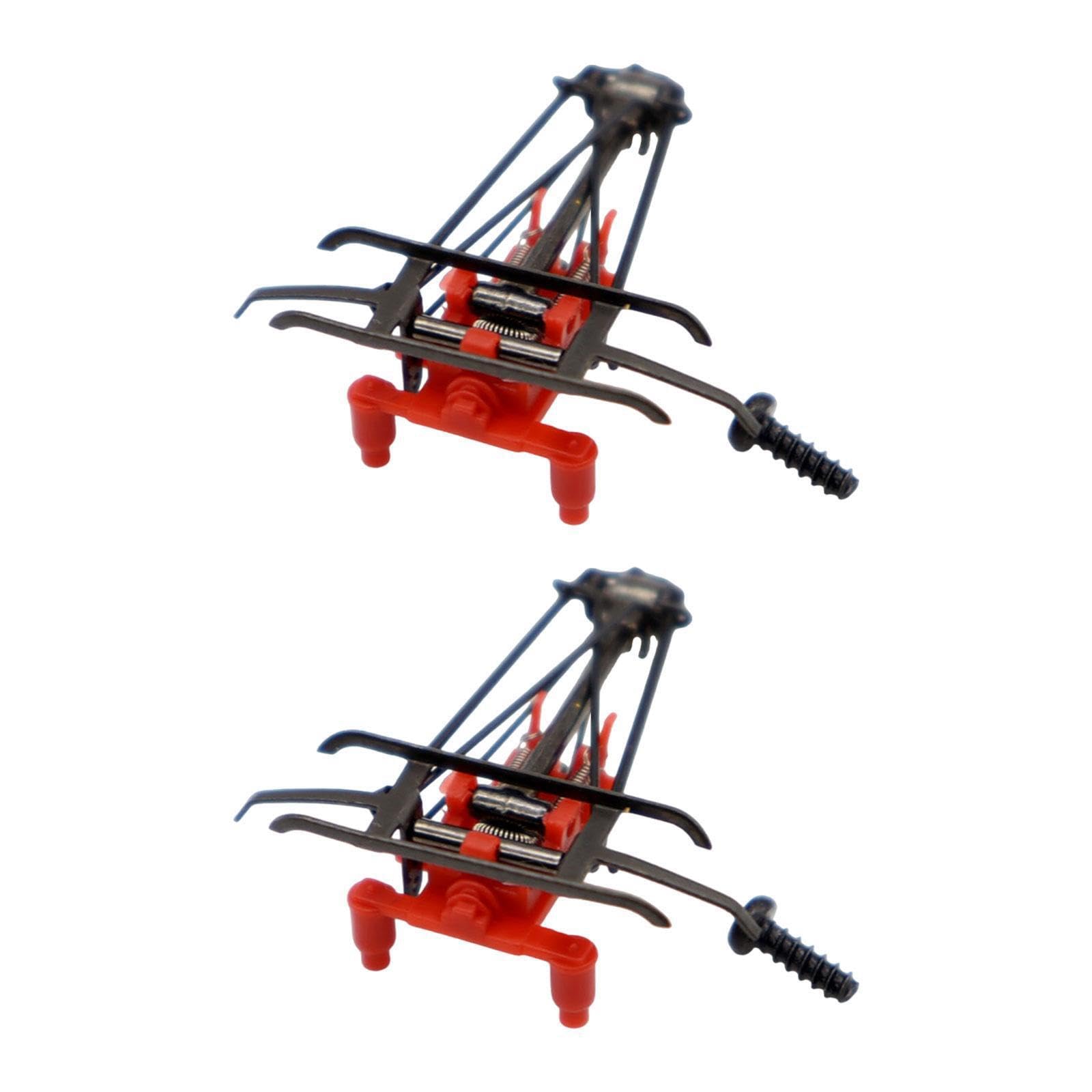 QUXVUIS 1 87 pantographes à bras Bow Metal Upgrade DIY Kit Amateurs de trains miniatures 187 pantographes à bras Bow est un pantographe l'échelle HO pour locomotives traction électriques