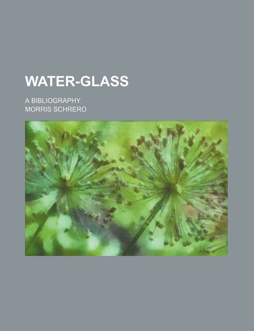 Water-Glass; A Bibliography