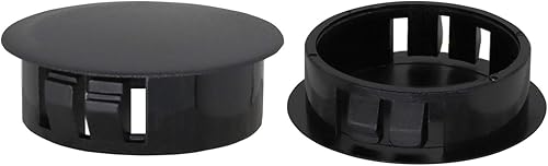 Tapones de plástico de 1.181 in (1-316 pulgadas) para orificios de 1.161-1.181 in de diámetro, tubo de bloqueo tipo empotrado, tapa de cierre para