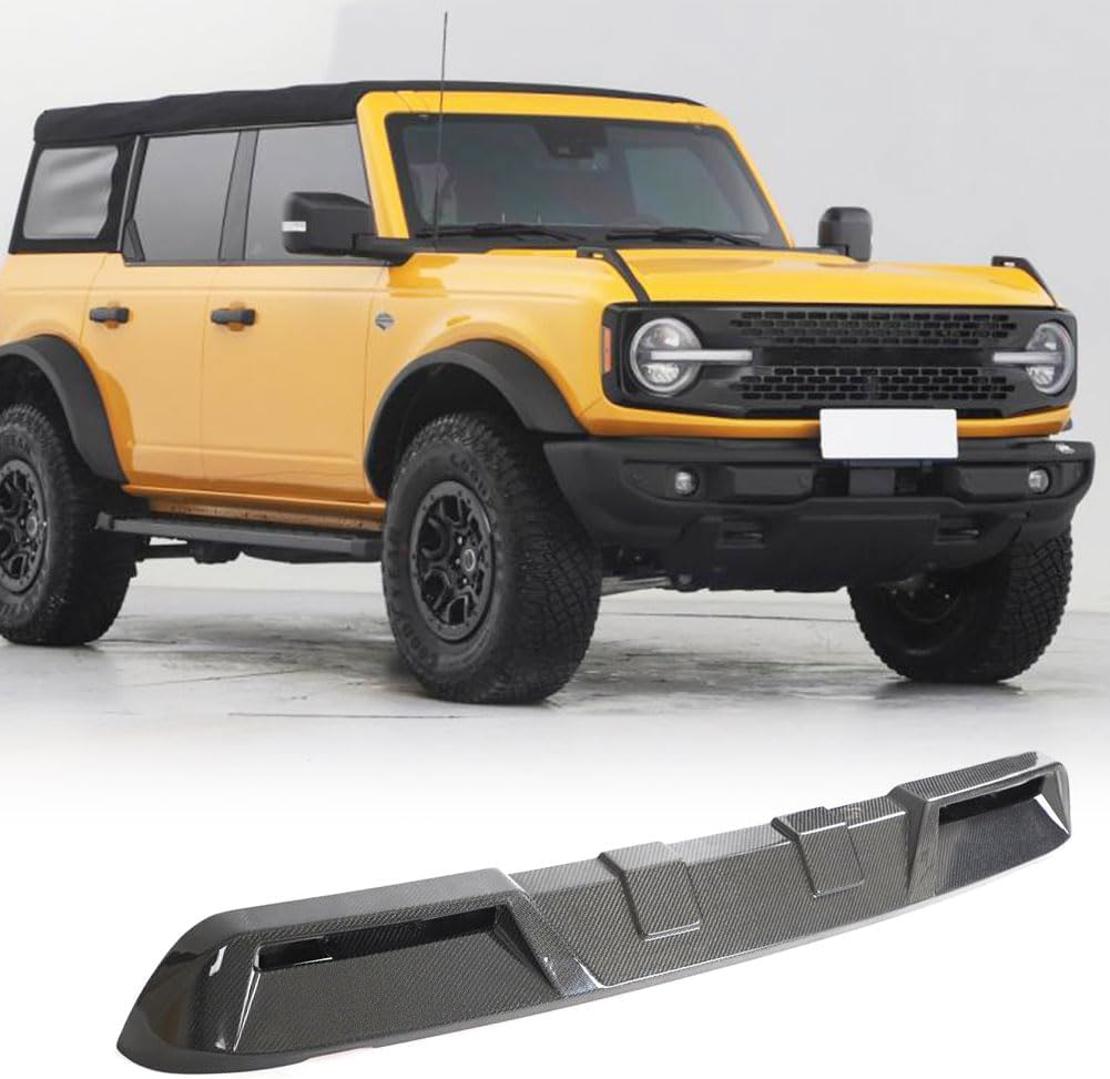 Front Roof Spoiler for Ford Bronco Sport Utility 2Door 4Door 2021-2023 Customized Carbon Fiber Roof Window Spoiler Wing Factory Outlet