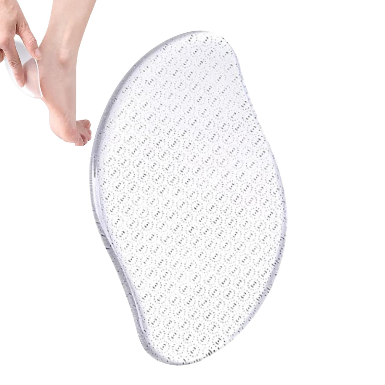 per piedi manuale, per piedi in vetro | per piedi trasparente manuale | Strumenti riutilizzabili per la cura dei piedi, rasoio portatile per calli per pelle secca, pelle dura, sporco, c