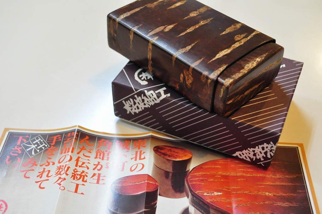 Amazon.co.jp: 【角館桜皮細工】 正規品 角館 桜皮 シガレットケース