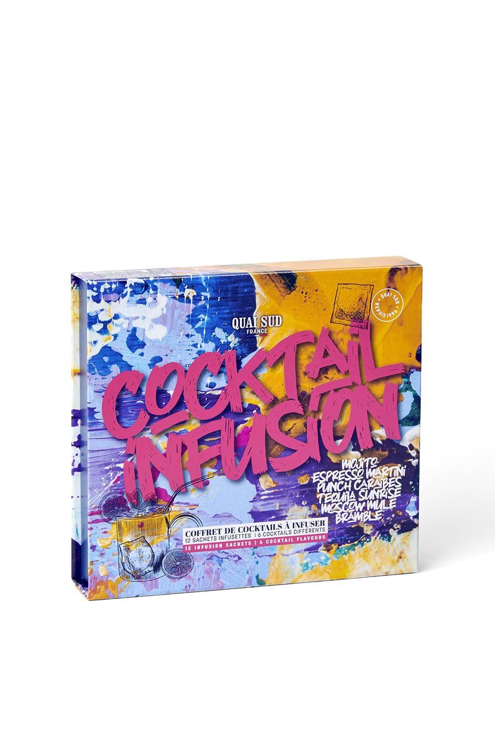 Coffret Mélanges pour cocktails en infusettes