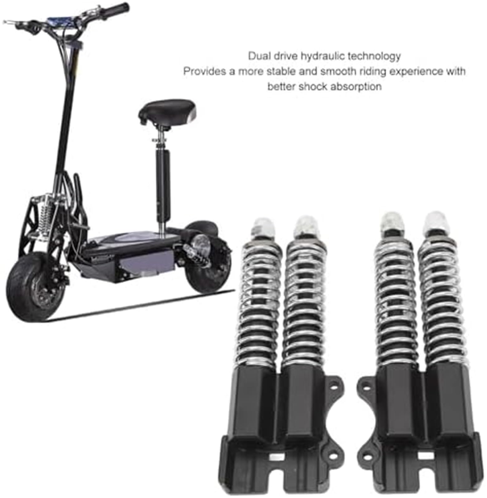 Amortisseur pour Avant for Trottinette électrique, Double