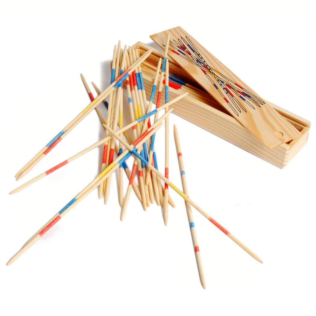 Drewniane pudełko Mikado drewniane pudełko, przesuwna pokrywa 19 cm