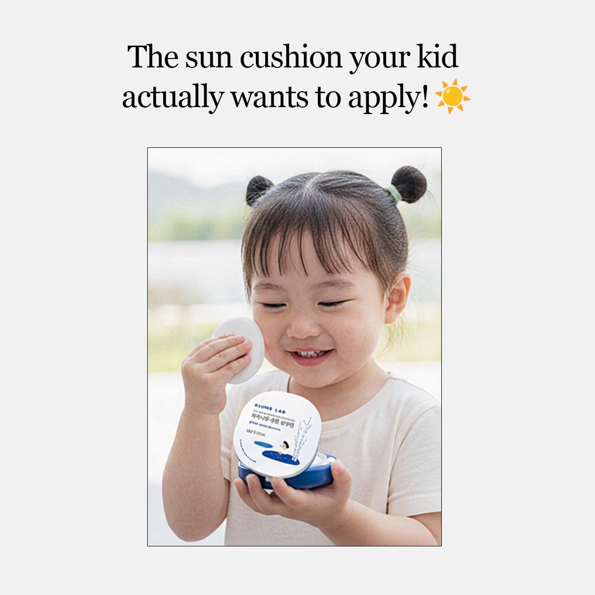 Round Lab Birch Juice Moisturizing UV Lock Sun Cushion, SPF50+ Broad Spectrum, 0.52 oz, Mineral Sunscreen for All Family Members, Over Makeup Poratable Sun cushion, No White cast, Korean Sunscreen - Image 2