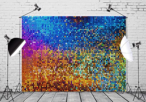 Fondo Fotográfico Tela BELECO 9x6 pies Brillantes Disco miniatura 3