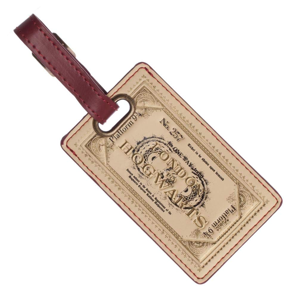 Bioworld Harry Potter Ticket Luggage Tag Standard