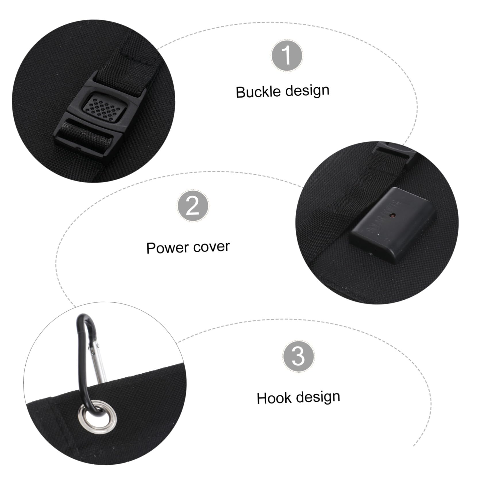 Cargador Solar Plegable USB Panel Solar Exterior Portátil Alta Eficiencia para Camping Senderismo