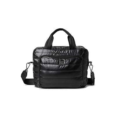 THINK ROYLN Stowaway Cosmetic Case Pearl Black, Polyester