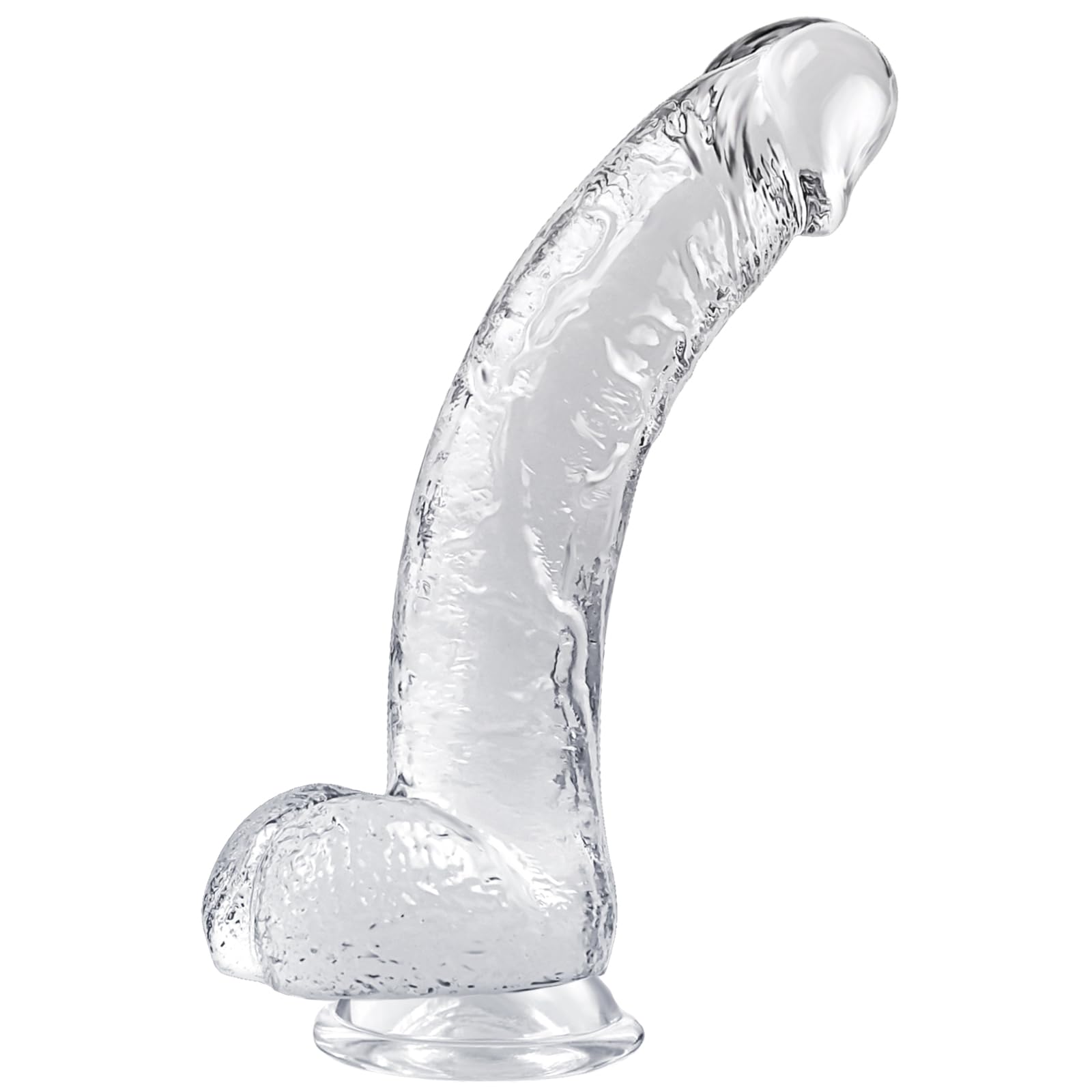 9.25 Inch Realistic Dildo Adult Sex Toys for Women Men, Lifelike G Spot Clitoral Black Huge Dildo with Strong Suction Cup for Hands-Free Play, Flexible BBC Anal Toys for Lesbian Strap-on G-Spot Dildos