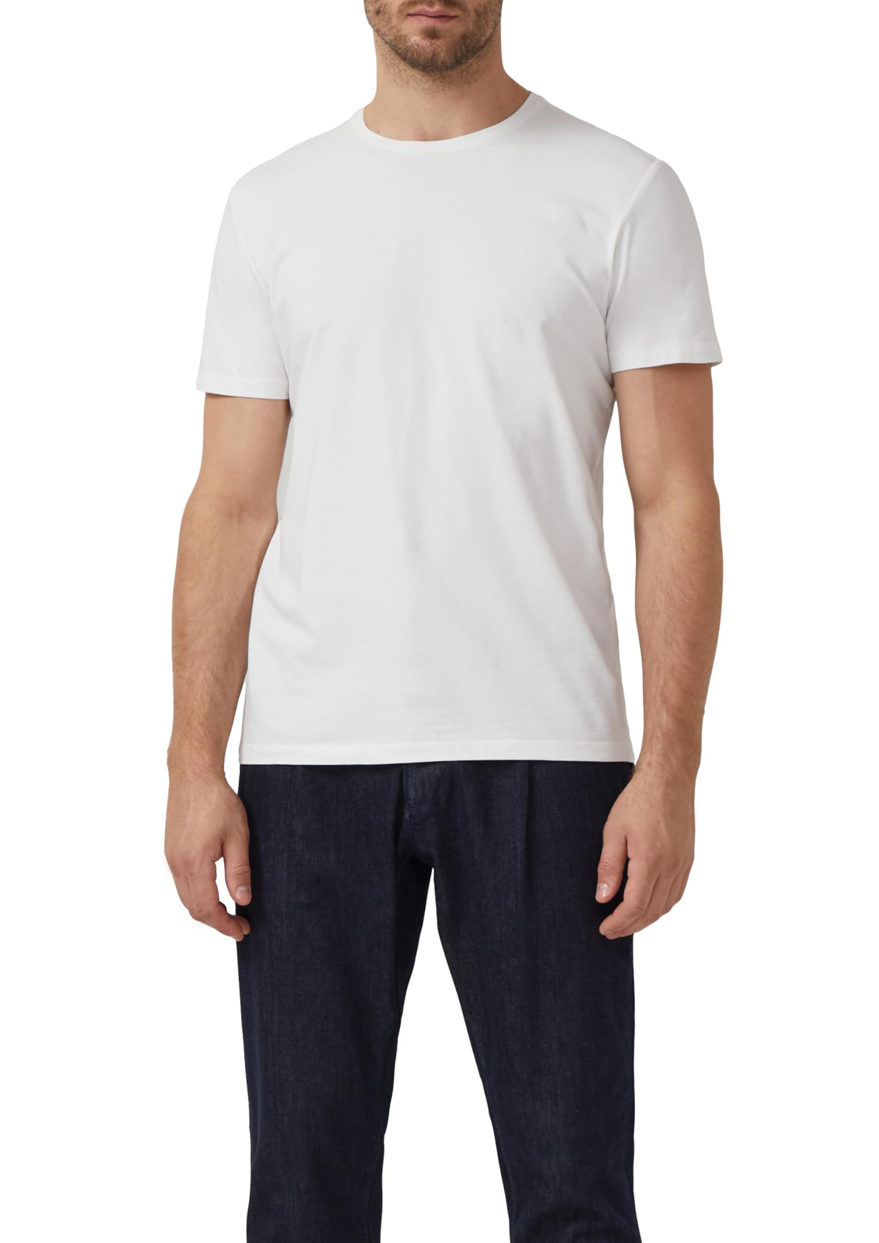 s.Oliver Men's T-Shirt, White 0100, XL