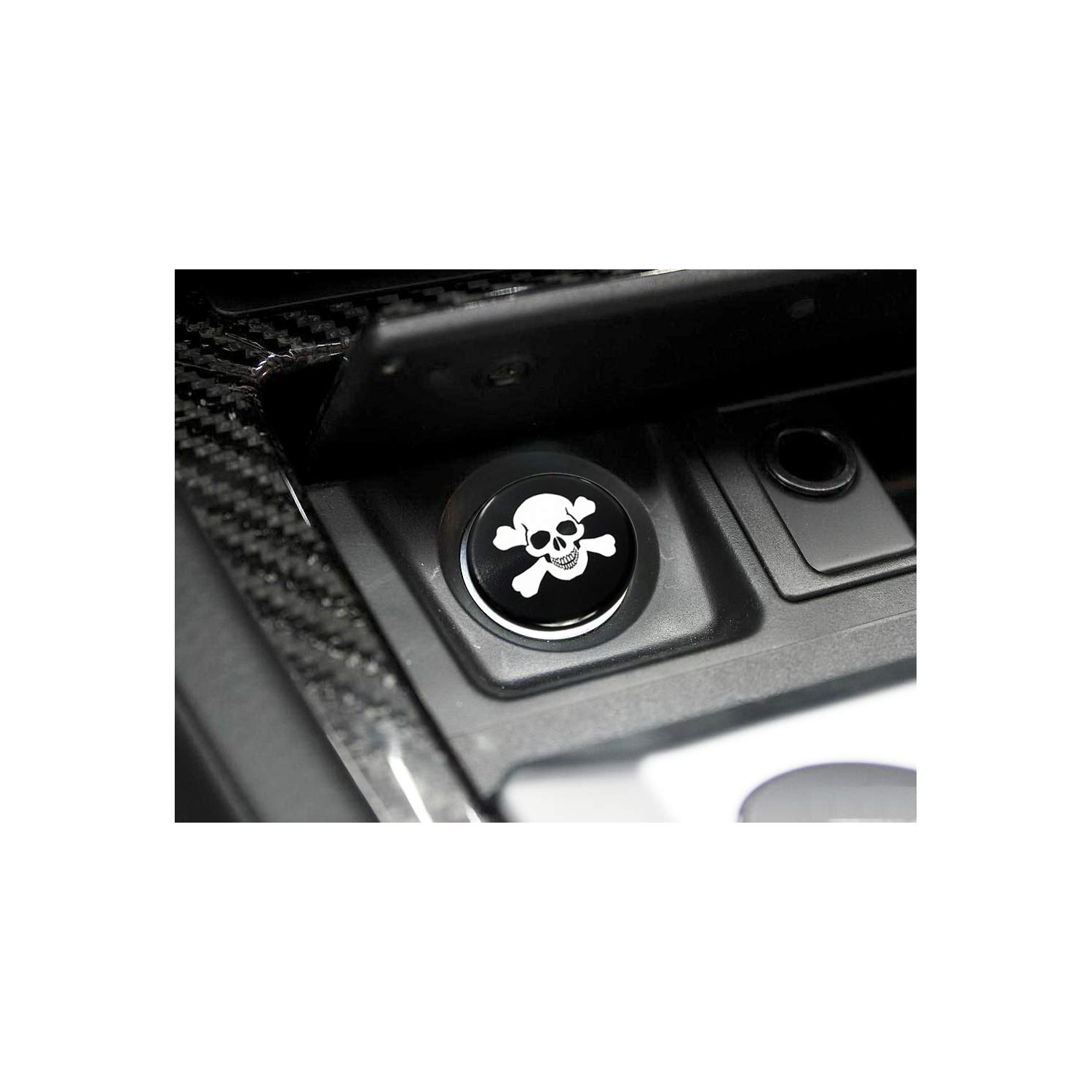 Generico Cache Allume-Cigare Voiture - Bouchon Aluminium Universel - Protection Poussière - 4 Couleurs