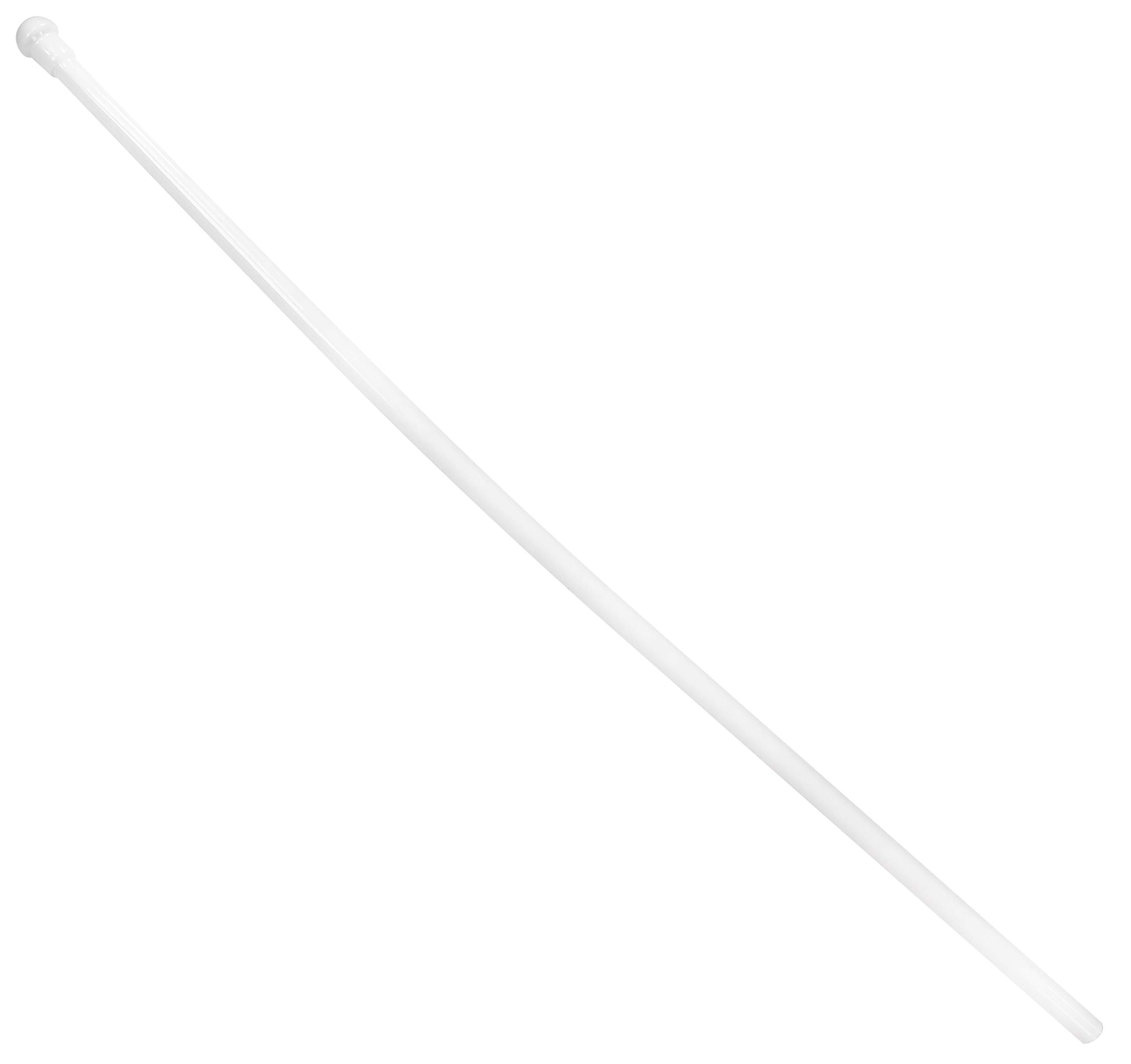 Westbrass D120-50 Elevador de Grifo de Punta Redondeada, Revestimiento en Polvo Blanco, 50,80 cm