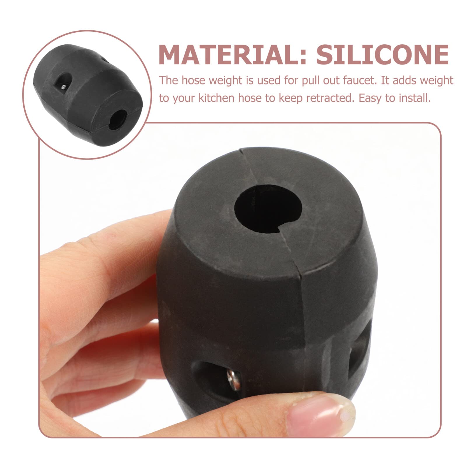 Boule De Poids Pour Tuyau Sanlingo - Installation Sans Outil, Pour Cuisine, Gaine De Siphon
