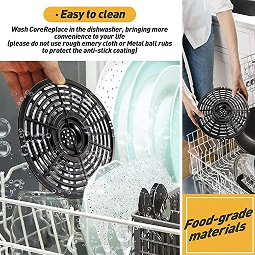 Bumdenuu Fritteusenplatte, Ersatz für Gitter und Fritteusengitter, Fritteusenplatte, Ersatzteile, Zubehör für Fritteuse, 7 Zoll – Bild 7