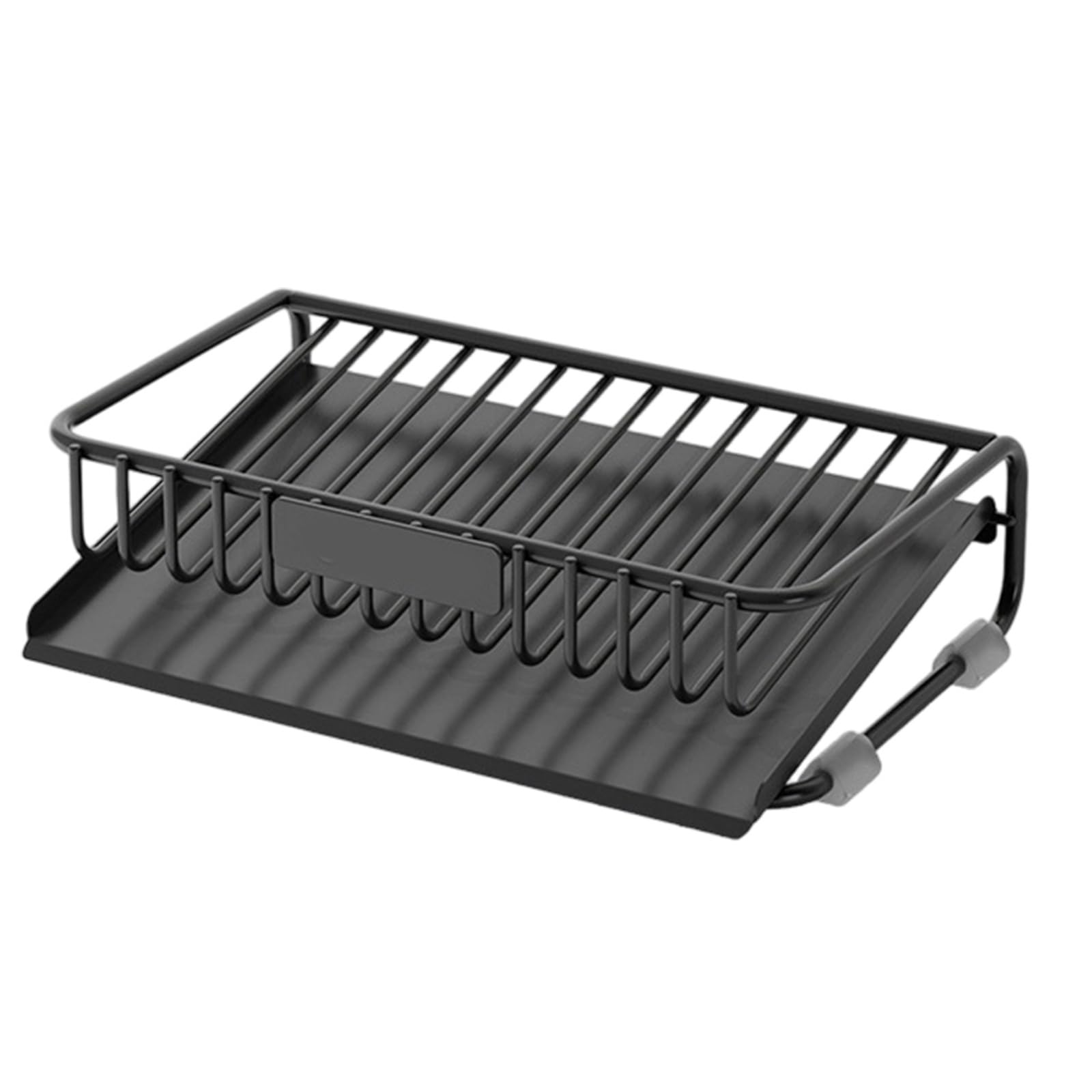 Pyasuye Simple Soap Dishes Sturdy Carbon Steel Modern Soap Dispenser Holder for Effective Soaps Storage and Space Saving Space Saving Rack
