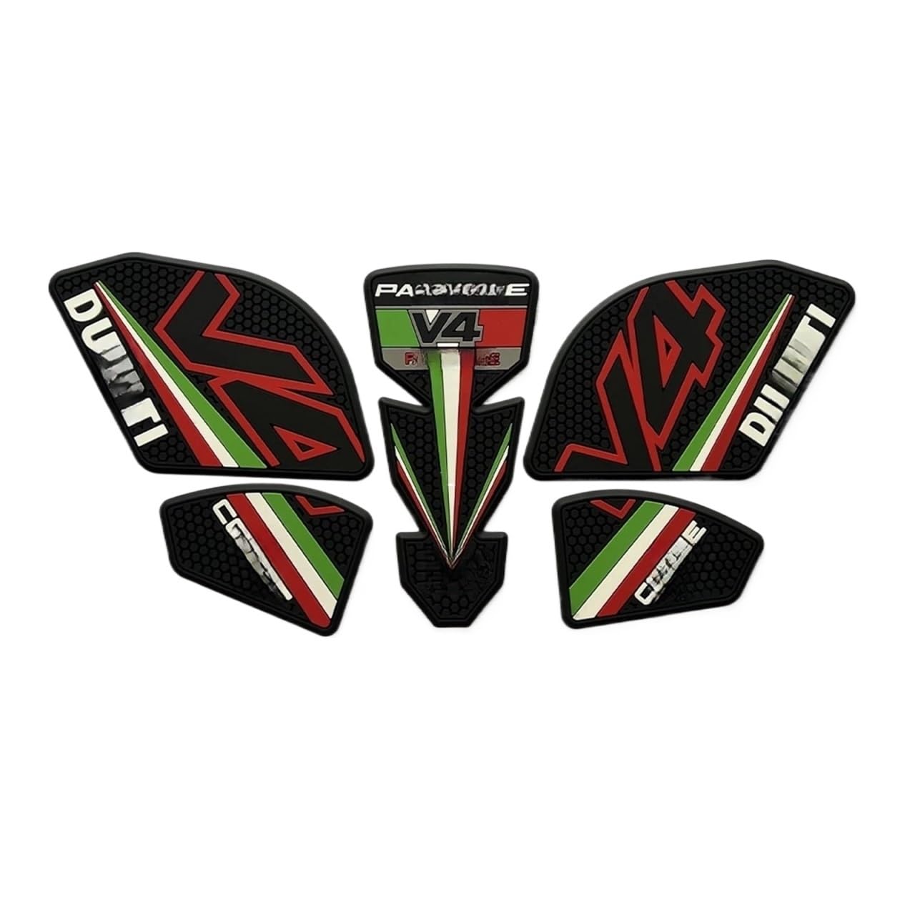 Fuel Tank Grip Pads Knee Traction for Du&Cati V4 Panigale V4S Streetfighter V4 S 2018 2019 2020 2021 2022 Motorbike Tank Fuel Tanks Pads