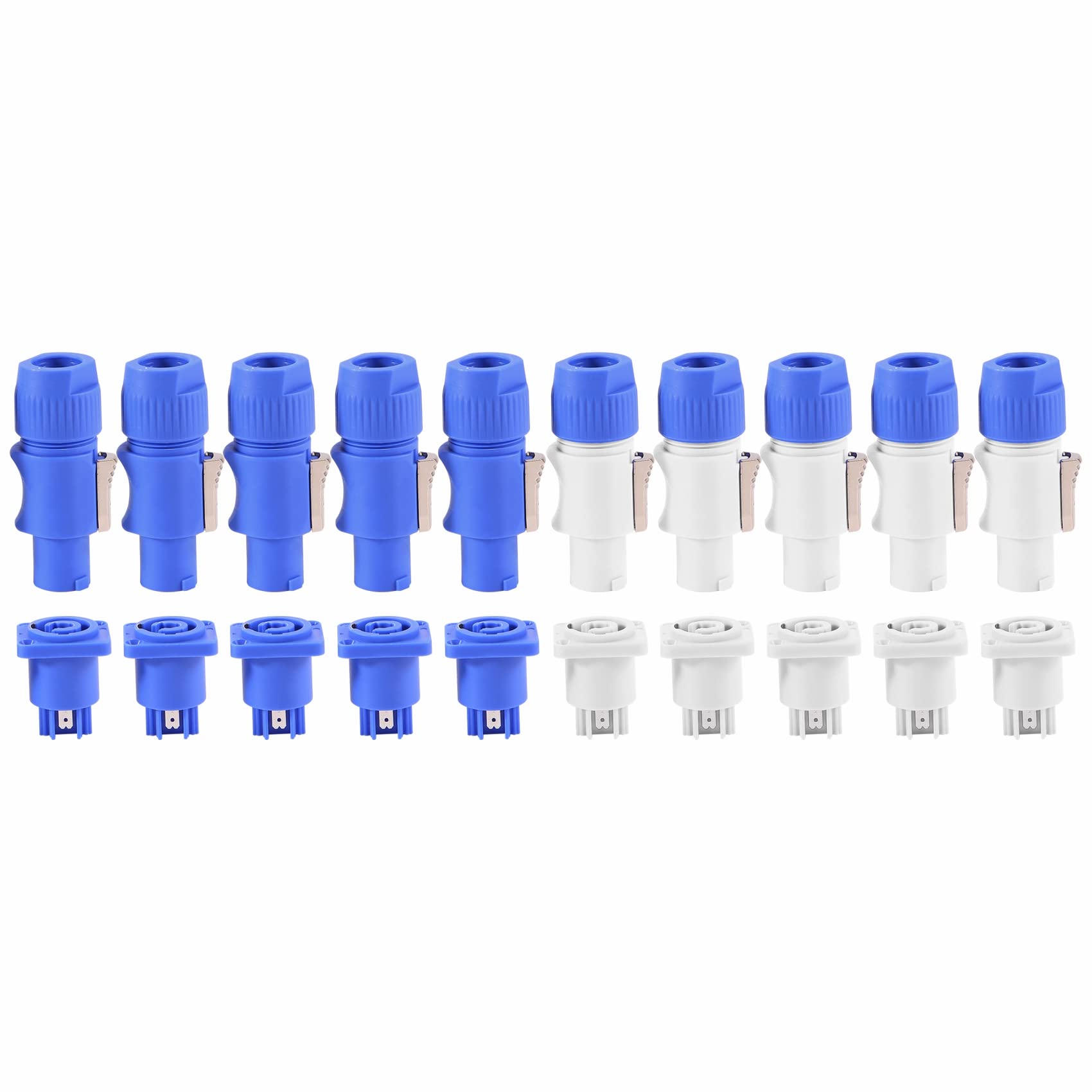 PowerCON - Juego de 10 adaptadores para chasis NAC3FCA y NAC3MPA-1