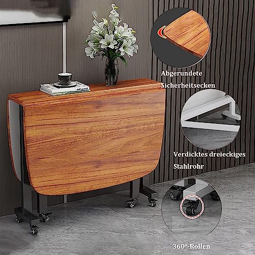 Table de salle à manger pliante bois : la solution pour petits espaces