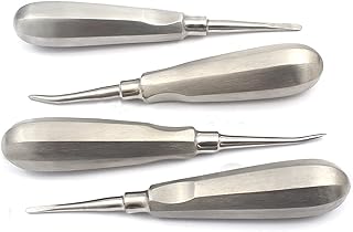 LAJA IMPORTS Starter KIT of 4 Elevators Straight & Curved Tips S4 S5 C4 C5 Stainless Steel