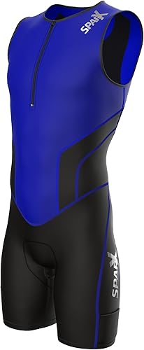 Miniatura 13 de Traje de triatlón Sparx X para hombre, para ciclismo, natación y atletismo