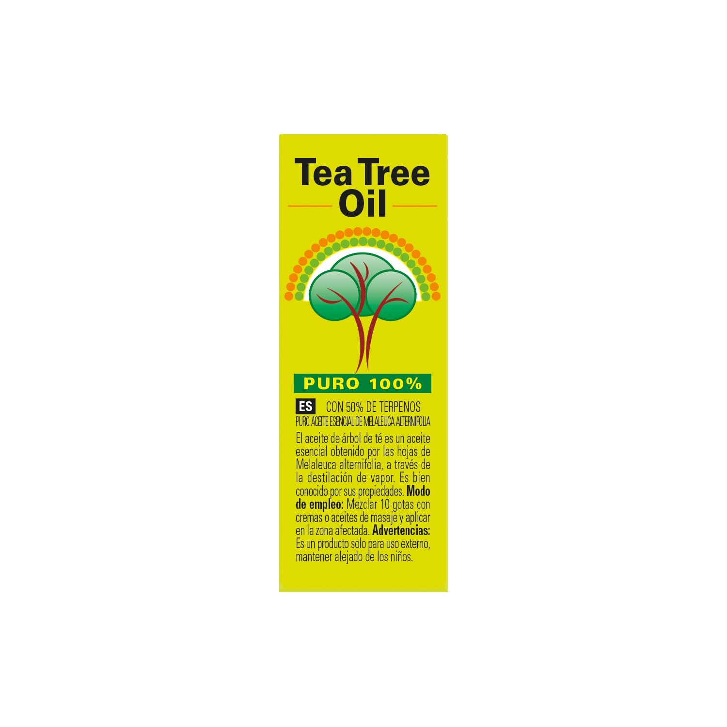 Naturando Tea Tree Oil 10 ML Puro Olio 100% di Melaleuca Alternifolia