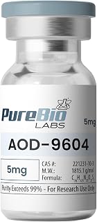 AOD-9604 (5MG) Research Peptide, High-Purity Research Grade Lyophilized Powder, 99% Purity