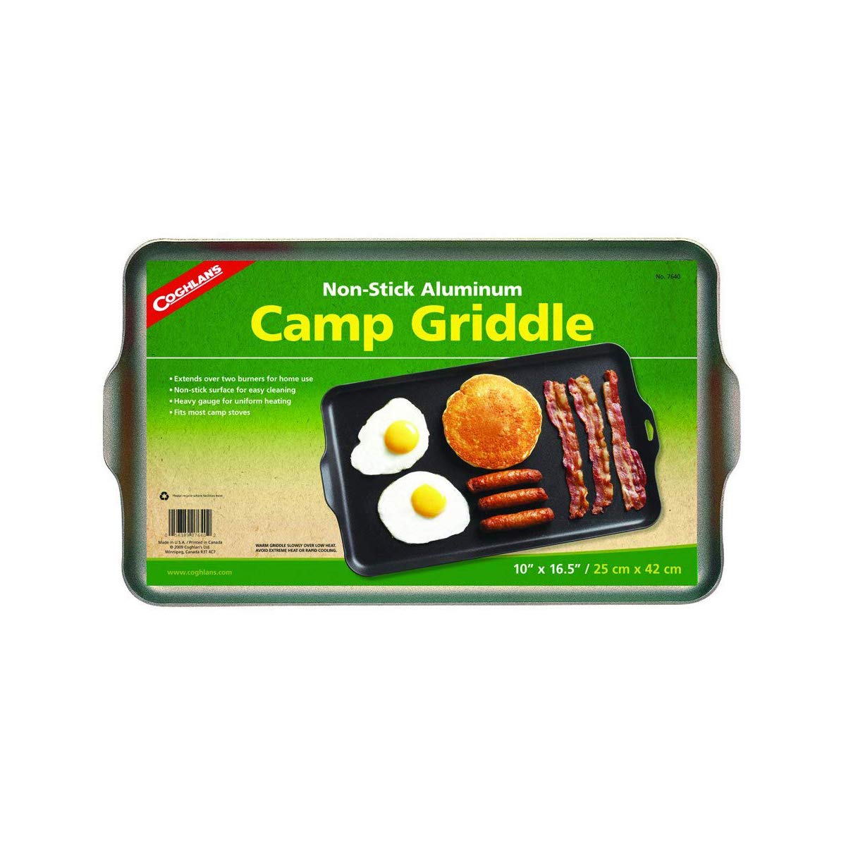 Coghlans-Non-Stick Two Burner Griddle