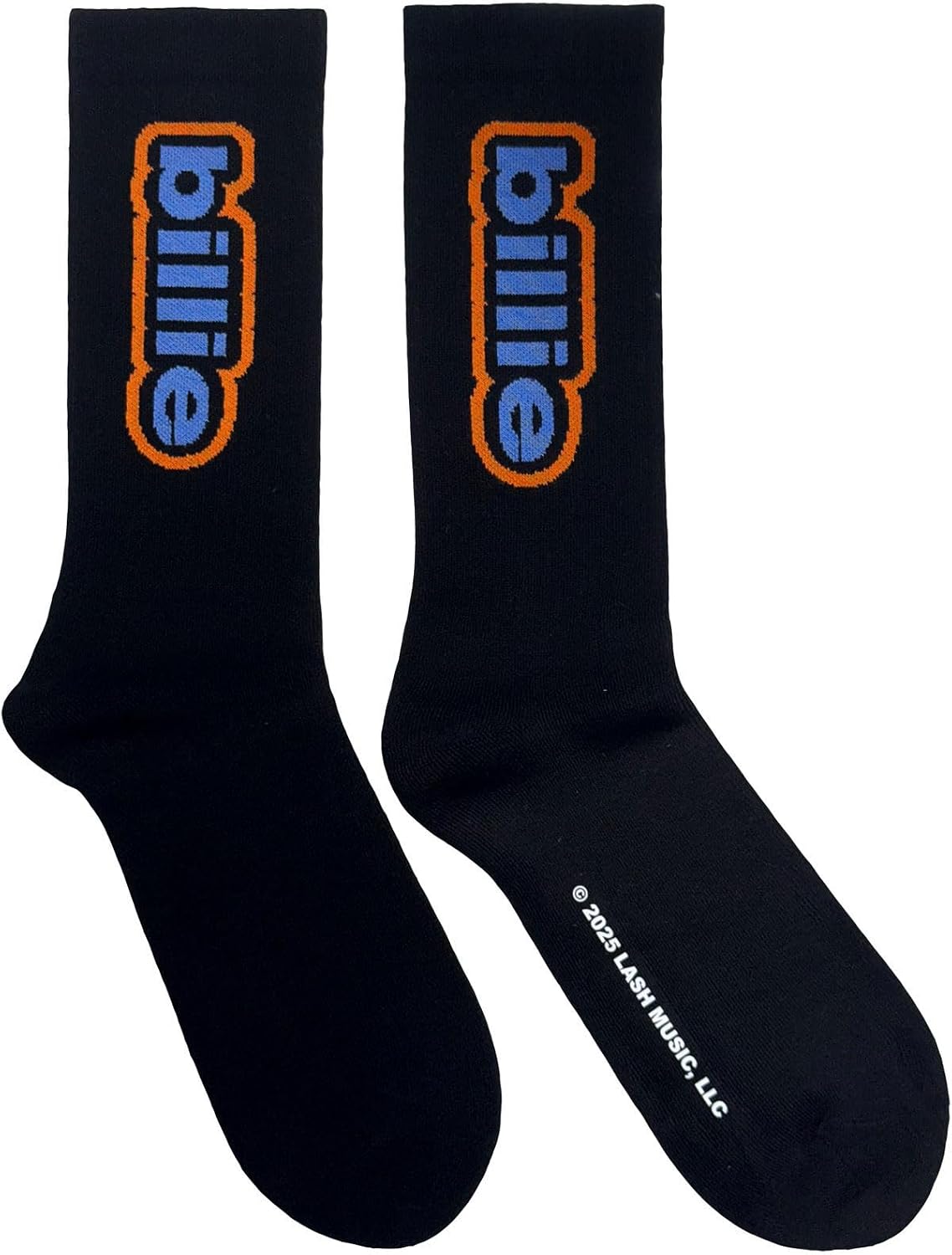 Billie Eilish Outline Logo Terry Socks