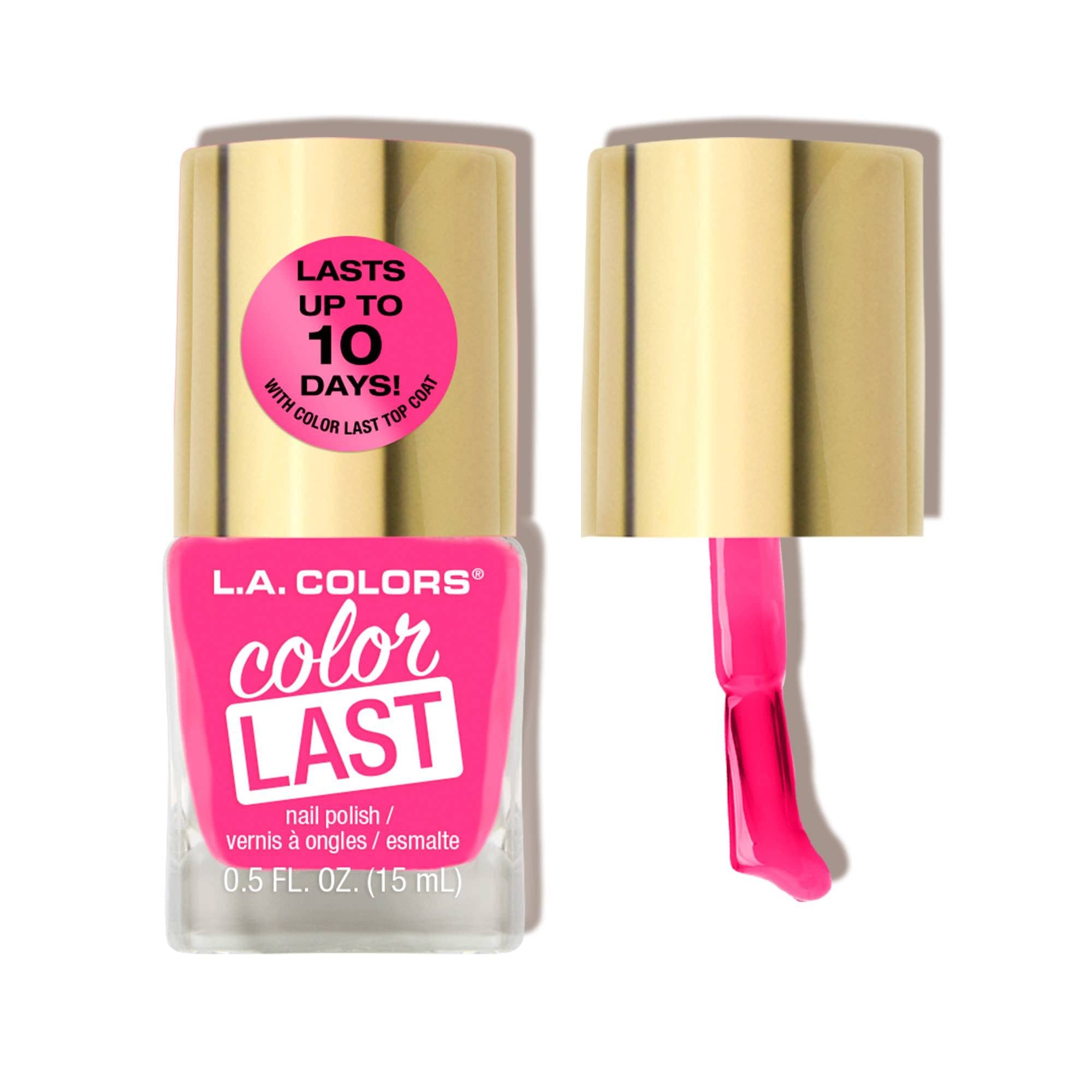 L.A. COLORS Color Last Nail Polish, Unending CNP77