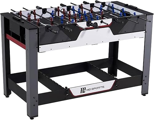 Miniatura 10 de MD Sports Combination Games Multiple Styles Arcade Collection, Billiards, Table Tennis, Hockey, Basketball and Foosball Combination Kit Comes with