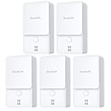 GoveeLife Water Leak Detectors 5 Pack, 100dB Adjustable Audio Alarm and Leak and Drip Alerts, Detector for Home, Bedrooms, Basement, Warehouse, Cabin/RV