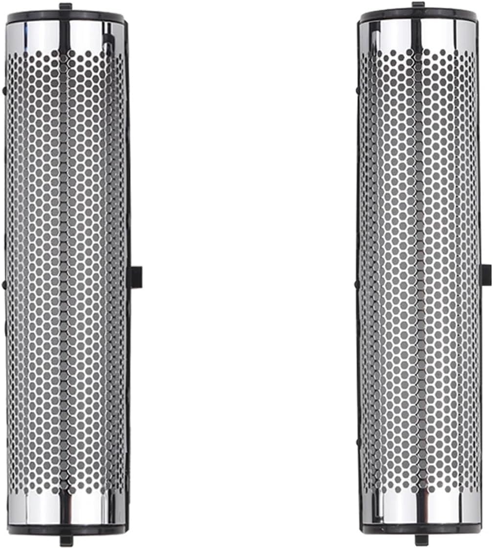 Barber Shaver Double Replacement Foil Head Cover and Cutter Blade Sets,Compatible with Babyliss, Cordless Foil Shaver FXFS2(Foil Silver)