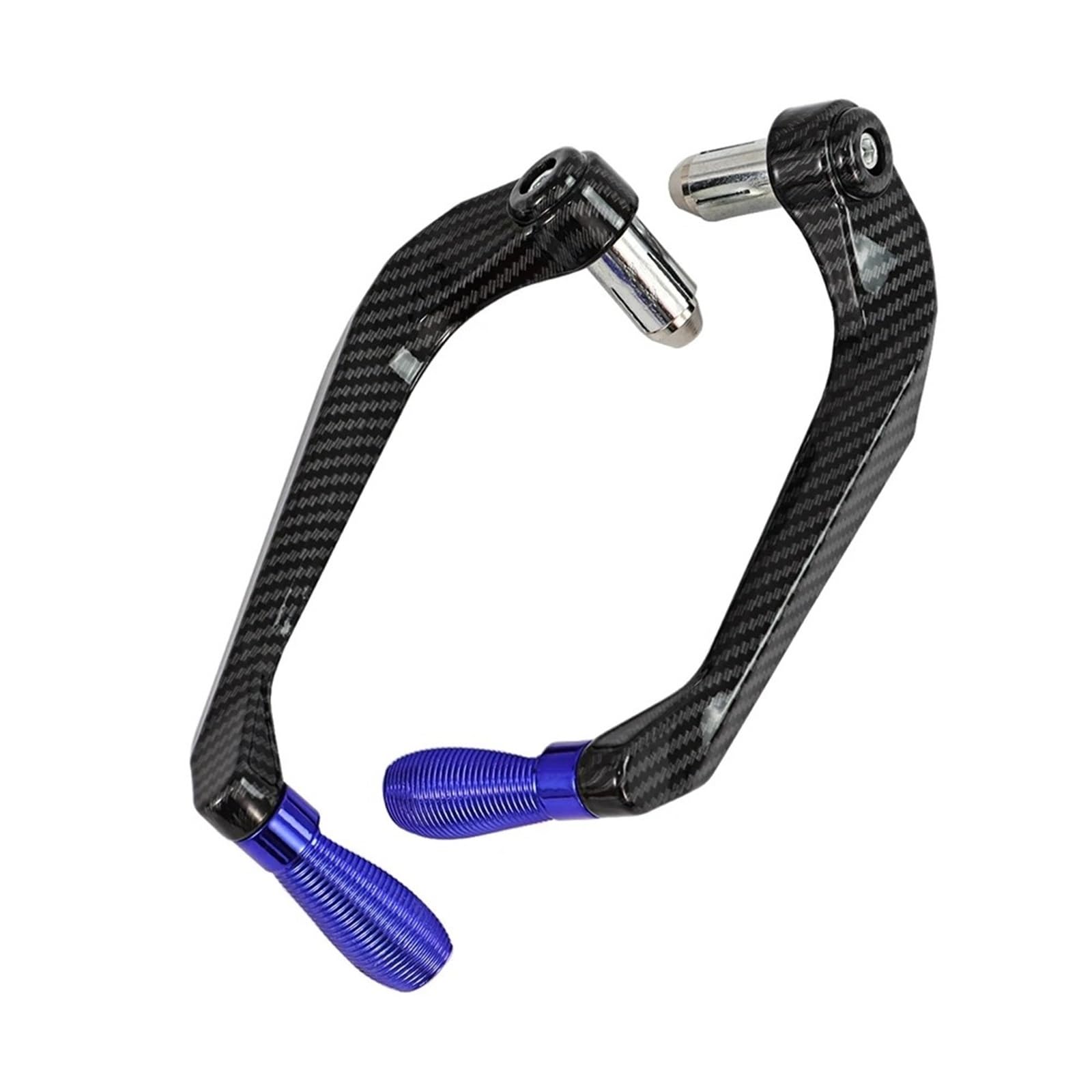 Hjtedhe A Blue Motorcycle Levers Handguard Universal Motorcycle Levers Guard Brake Handlebar Protector(A Blue)