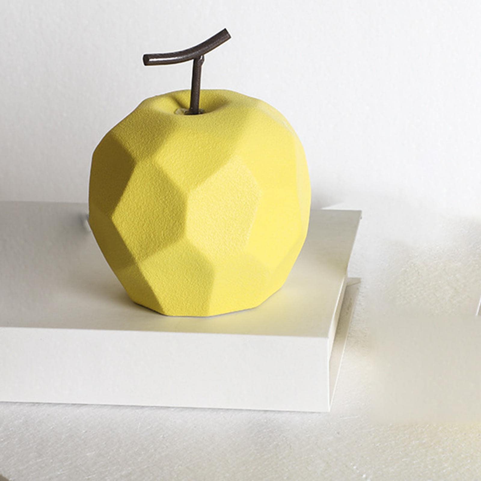 Amazon.co.jp: 樹脂の幾何学的な果物の彫刻 - モダンな幾何学模様の Amazon.co.jp: 樹脂の幾何学的な果物の彫刻 - モダンな幾何学模様の