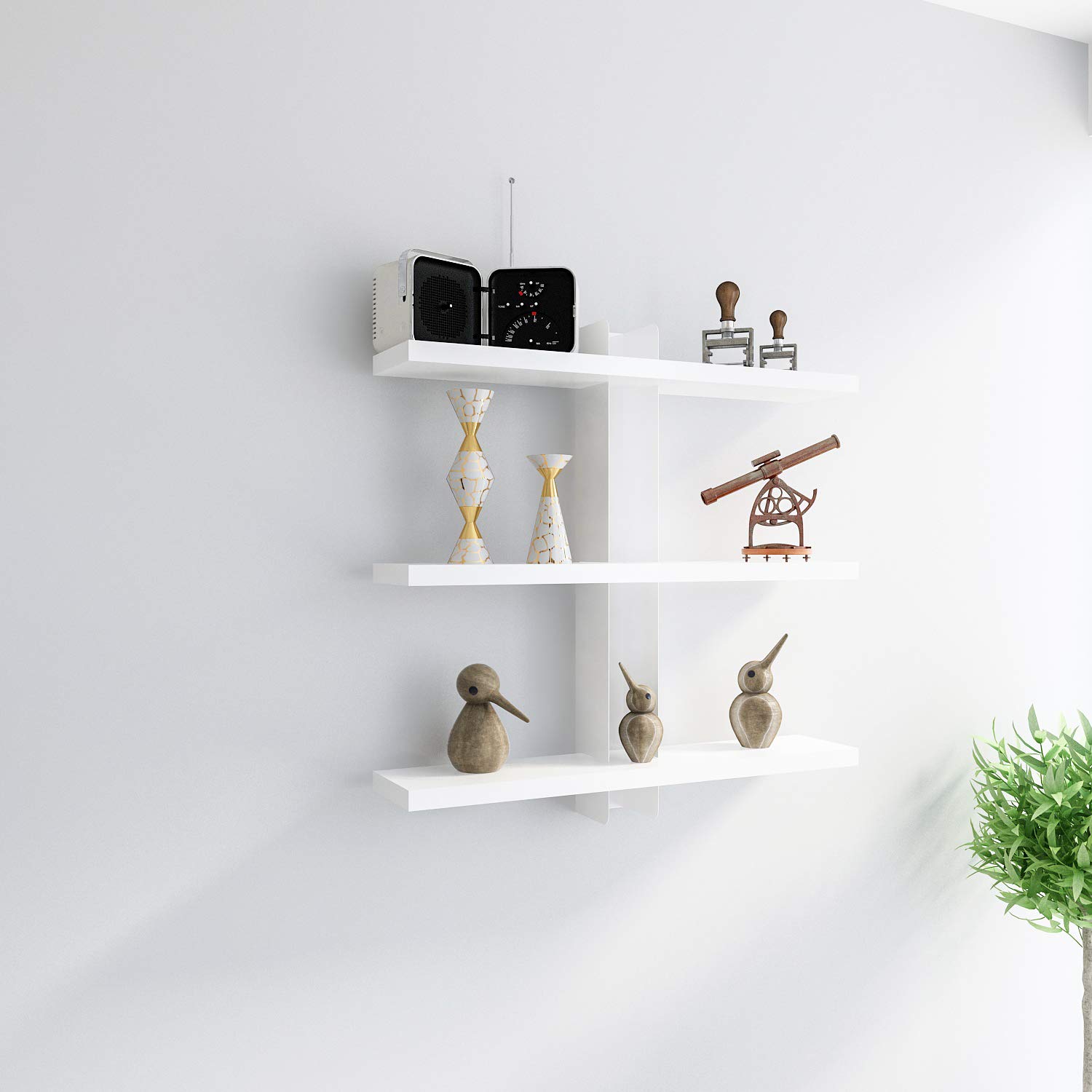 DecorotikaMita Floating Wall Shelf/Wall Rack/Display Unit