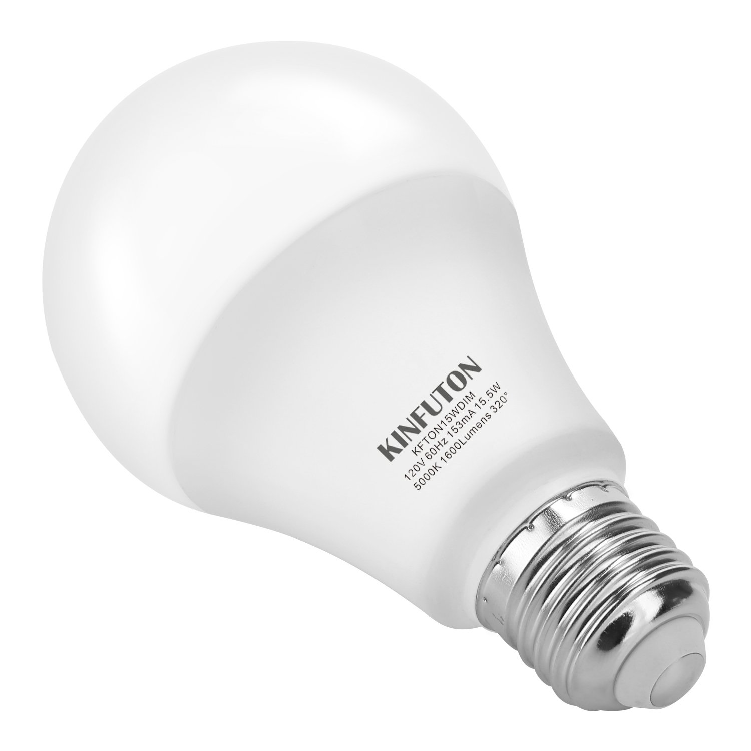 2Pack A21 100w LED Bulb Dimmable,1600 Lumens, 5000K Daylight led bulbs