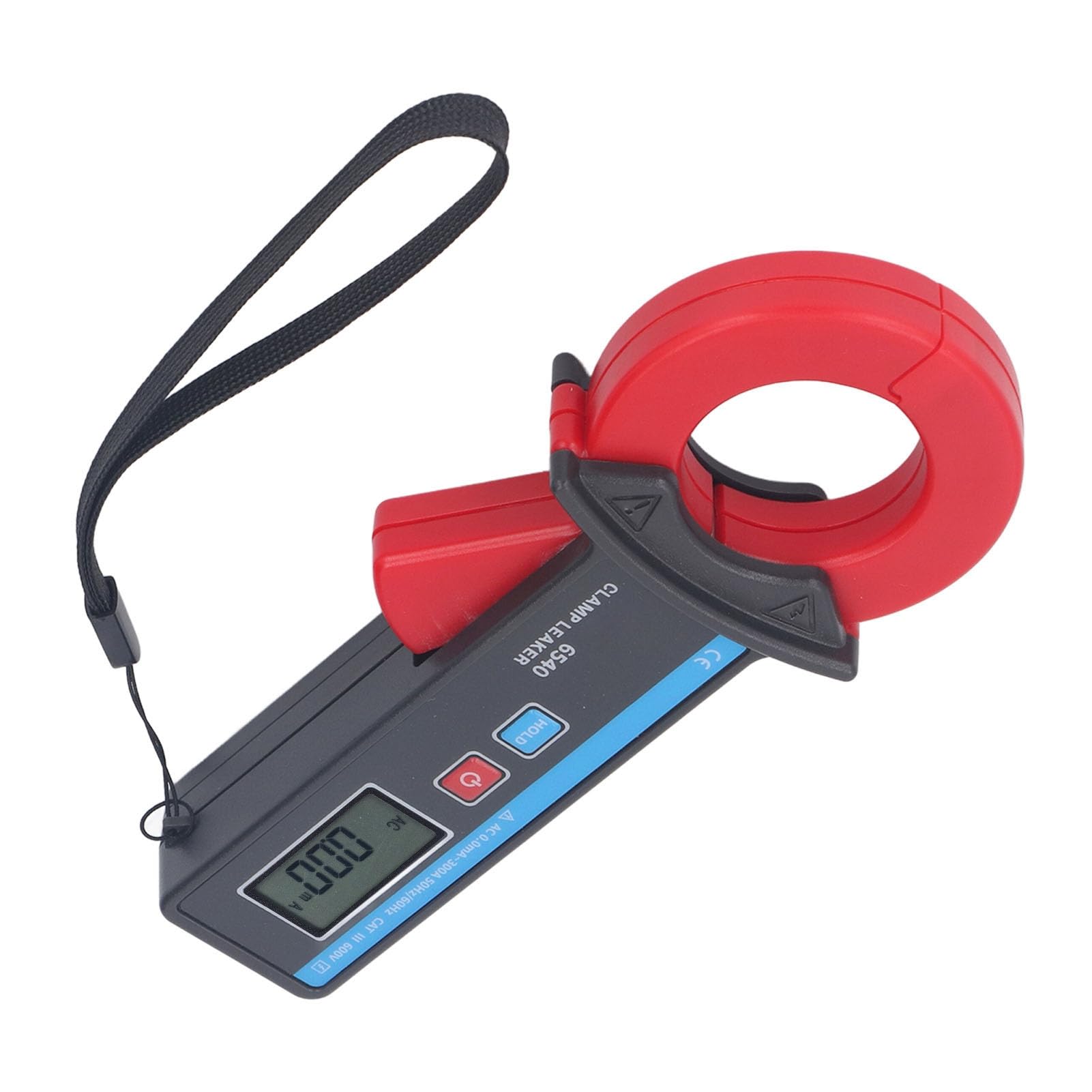 FTVOGUE Pinza Amperimétrica de Corriente de Fuga, Medición sin Contacto, Fuga de Pinza Digital Portátil para Energía, Meteorología, Telecomunicaciones