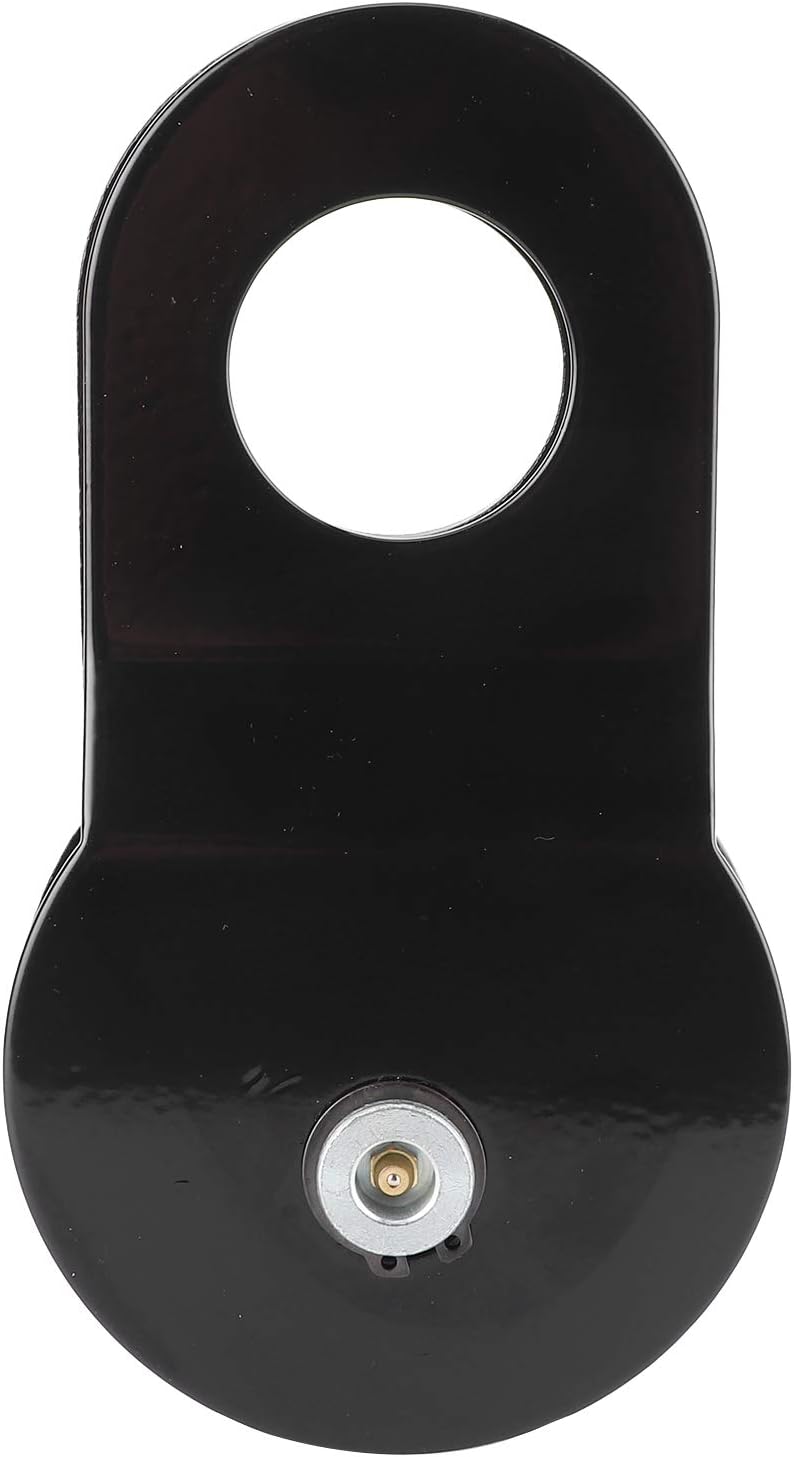 Srliya 8 Ton Snatch Block Pulley, Double Winch Capacity Recovery for Vehicle Off Road Traction, Greasable for Wire Rope