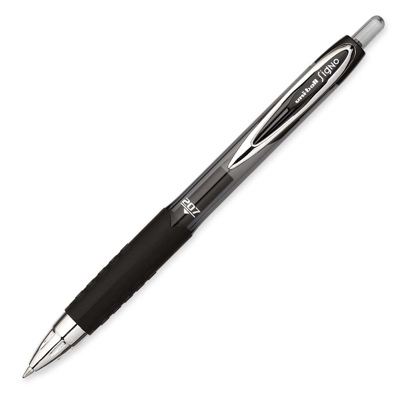 Uni-Ball Signo Gel 33953 207 Roller Ball Pen Gel Retractable, Black Ink, Medium