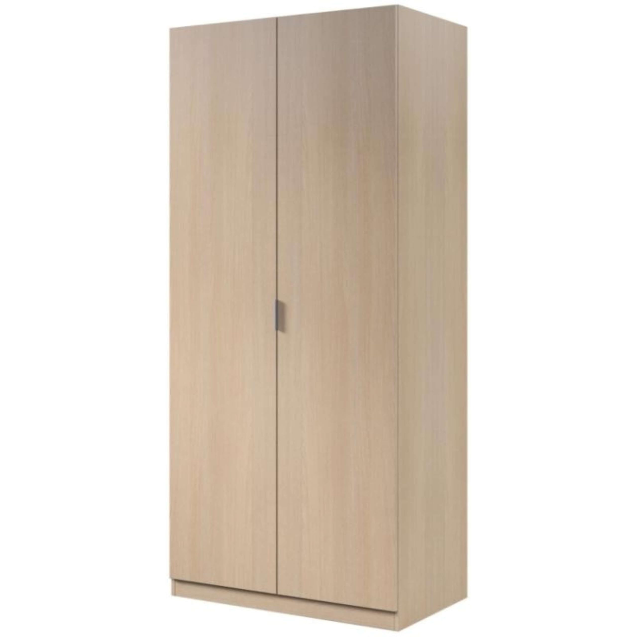 Miroytengo Pack 4 Muebles auxiliares para Dormitorio Juvenil en Color Roble