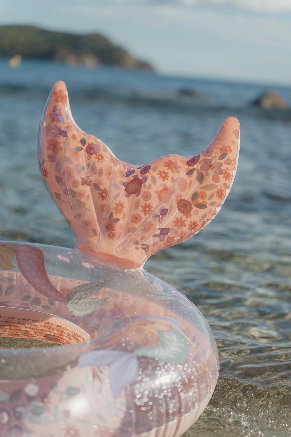 Little Dutch Dreamy Mermaid - Galleggiante gonfiabile per bambine dai 3 anni in su, colore: Rosa