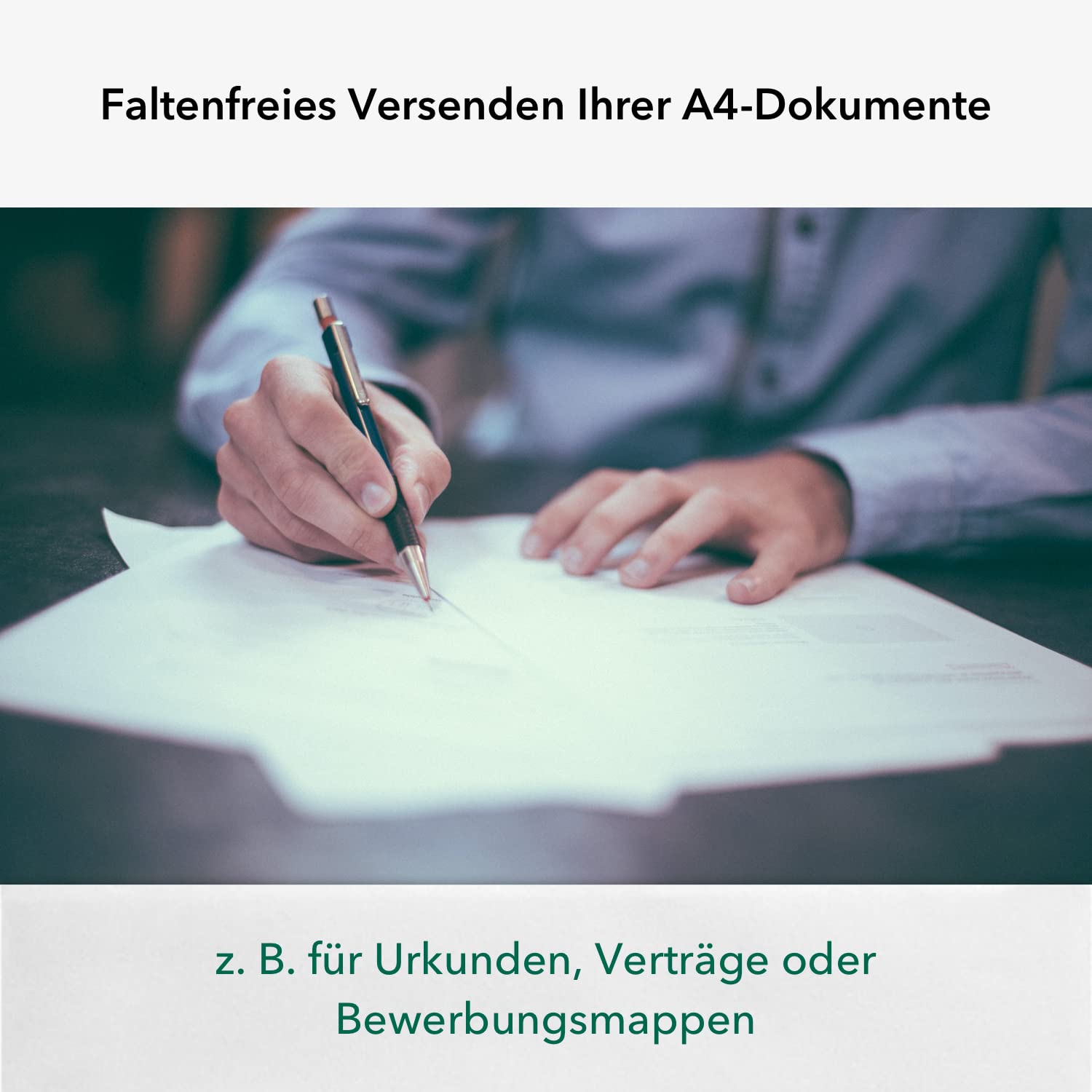 C4 Briefumschläge (22,9 x 32,4 cm) in Weiß, haftklebend mit Abdeckstreifen, mit praktischem Adress-Fenster, sehr stabile 100 g/m², ideal für Ihre Bewerbung und Korrespondenz (250 Stück)