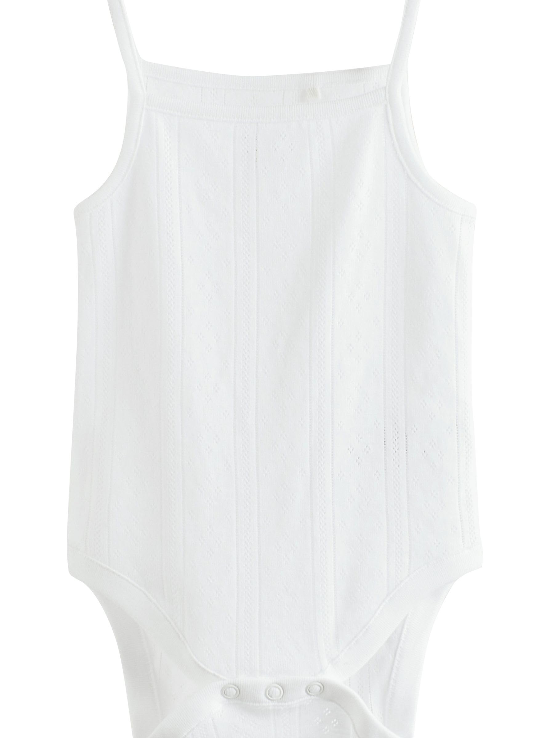 NEXT Unisex Bambino Confezione da 5 Body per Neonati a Canotta in 100% Cotone Tinta Unita
