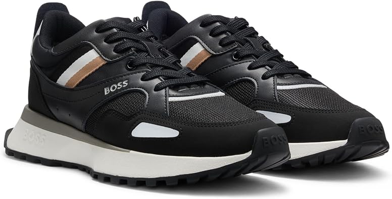 BOSS Men's Jonah Runn Running Shoe Style Trainers with EVA Rubber Sole Size