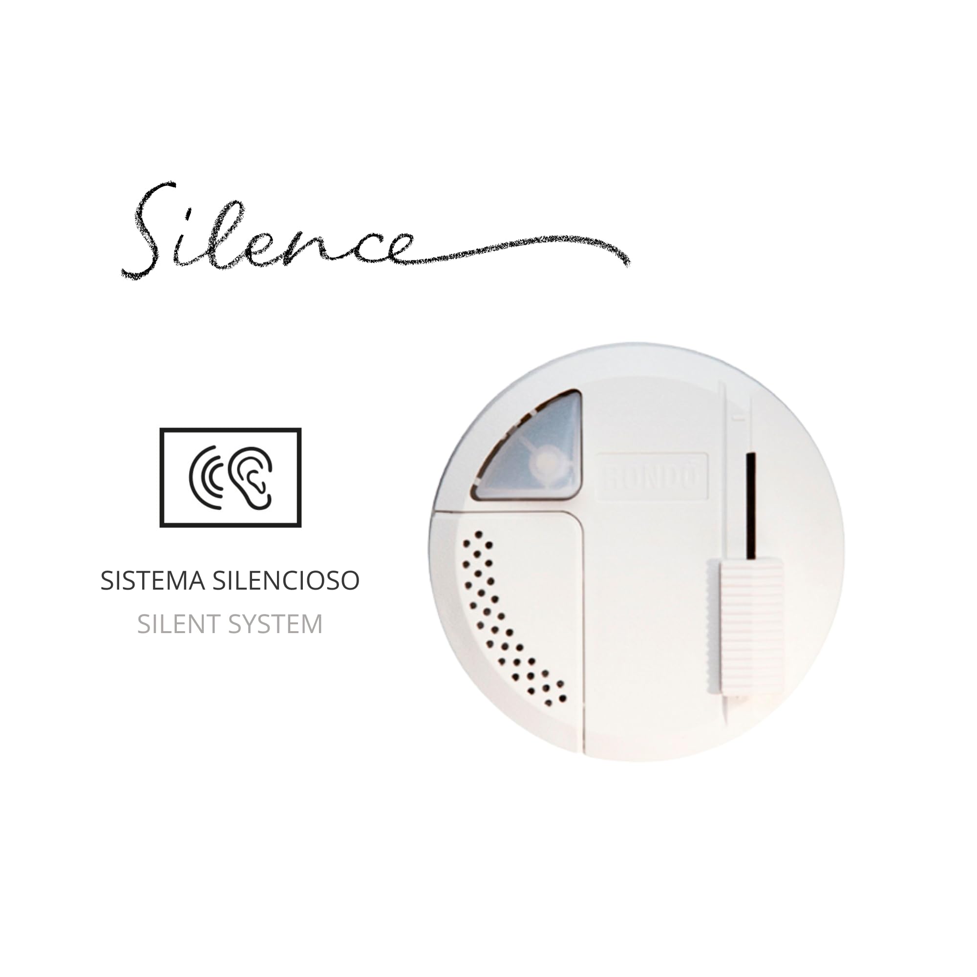 Interruptor Regulador de luz para lámpara de pie | Luz Regulable lampara 4-100W | Dimmer para lámparas de suelo | Atenuador de Intensidad para Luces LED | Fabricado en Italia | Color Blanco