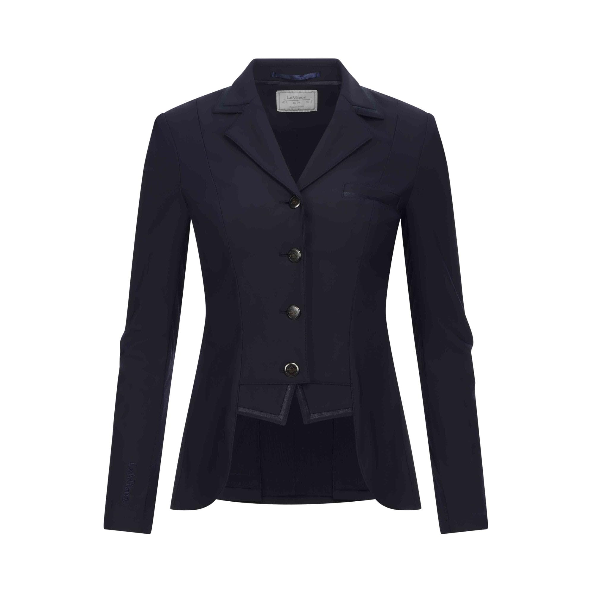 LeMieux Zoe Womens Show Jacket - Navy Blue 8