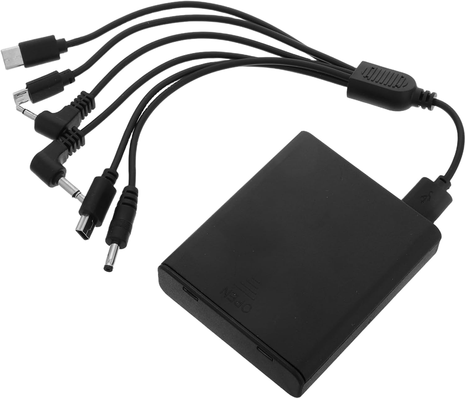 Zerodeko Common Exterior DC Energy Provide Field for Digital Locks and Devices Multi-Jack Battery Safety Field for LED Lights and Emergency Charging Versatile Backup Energy Provide