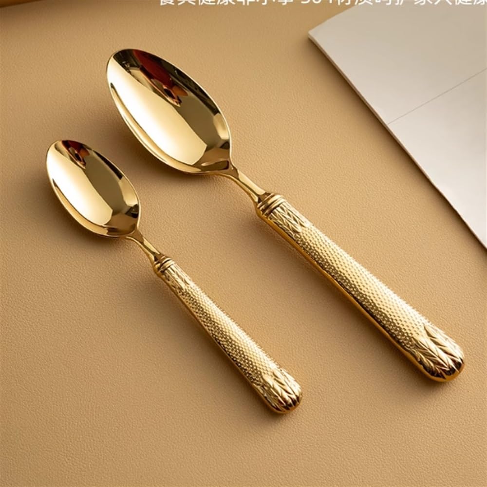 Cucharas, Cuchara de Acero Inoxidable Cuchara de Mesa Cuchara de Postre for vajilla Herramienta de Cocina